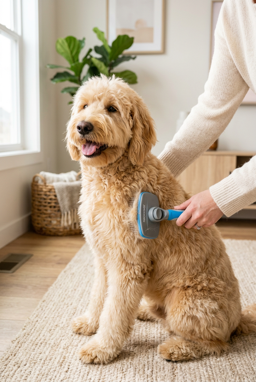 Deshedding Brush lifestyle image